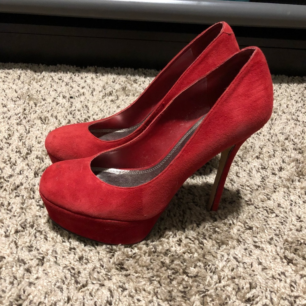 Baker Red stilettos